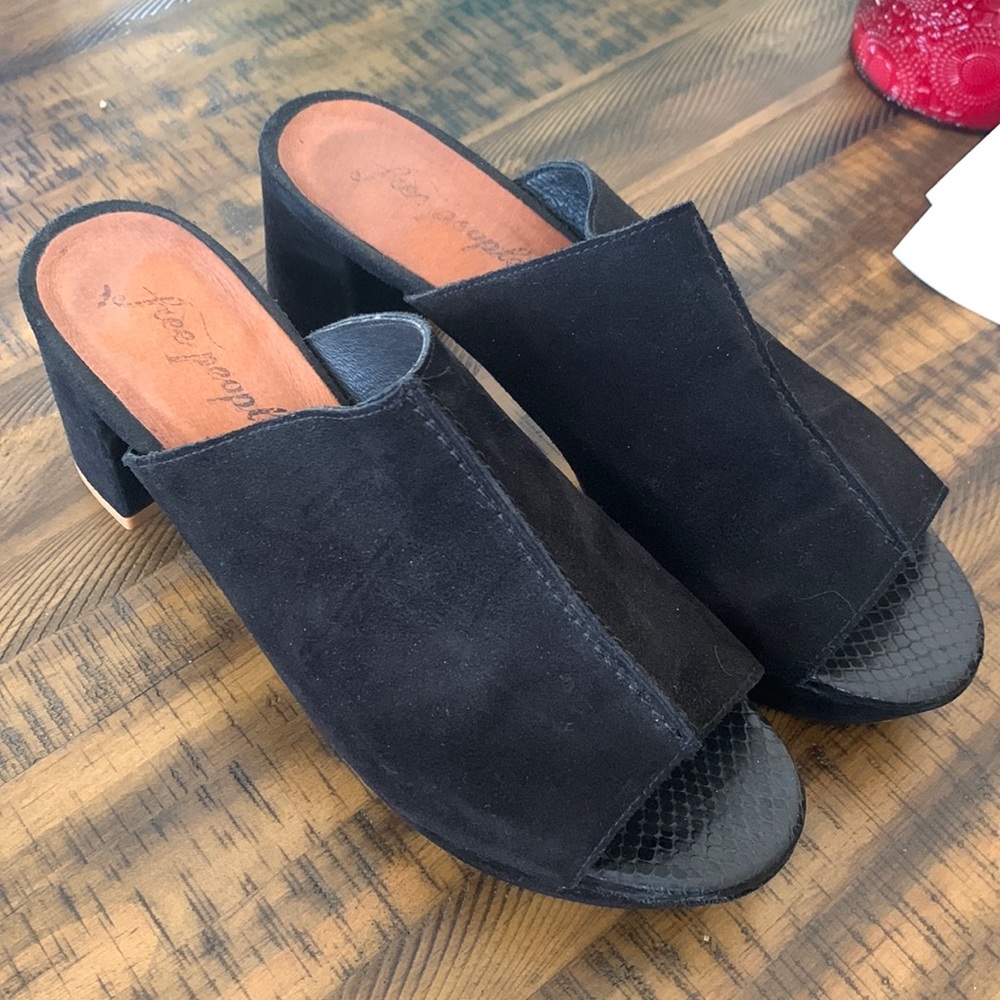 Free people heeled clog